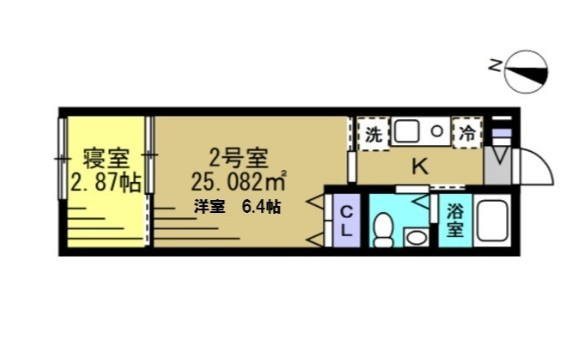 KT松戸六実の間取り