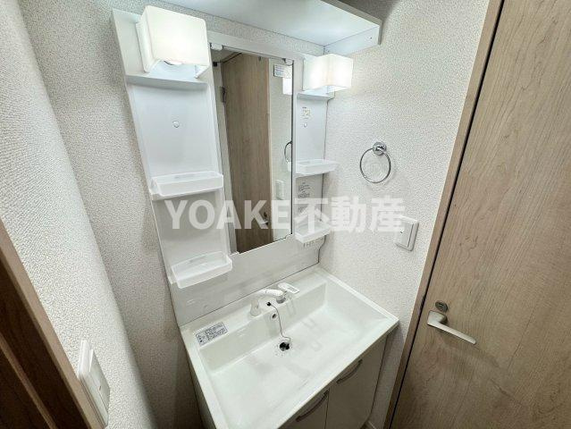 東林間コーポラスＡの洗面所