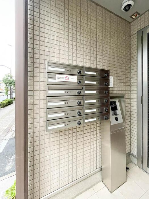 サニーヒルズ立花のエントランス