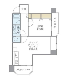【間取り】 | ＴＳ大森ハイム | 間取りです。