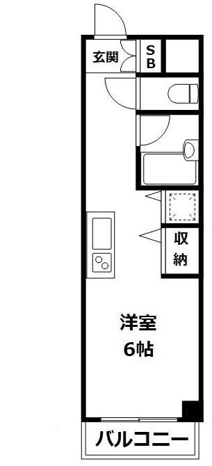 グローリス中野の間取り|間取りです。