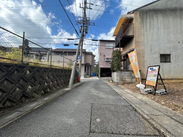 太秦西蜂岡町　新築参考プランの前面道路含む現地写真|現地やモデルハウスご案内可能です！当日見学も大歓迎ですので、お気軽にご相談ください♪⇒０１２０-１３０-１３６