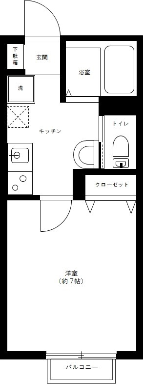 キャメル谷塚Ⅳ の間取り