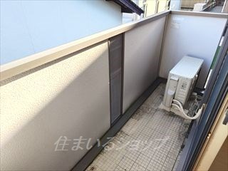 ボヌール城ヶ丘のバルコニー
