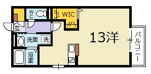 ボヌール城ヶ丘の間取り