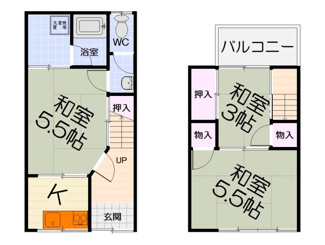 【間取り】 | 千原町2丁目テラス