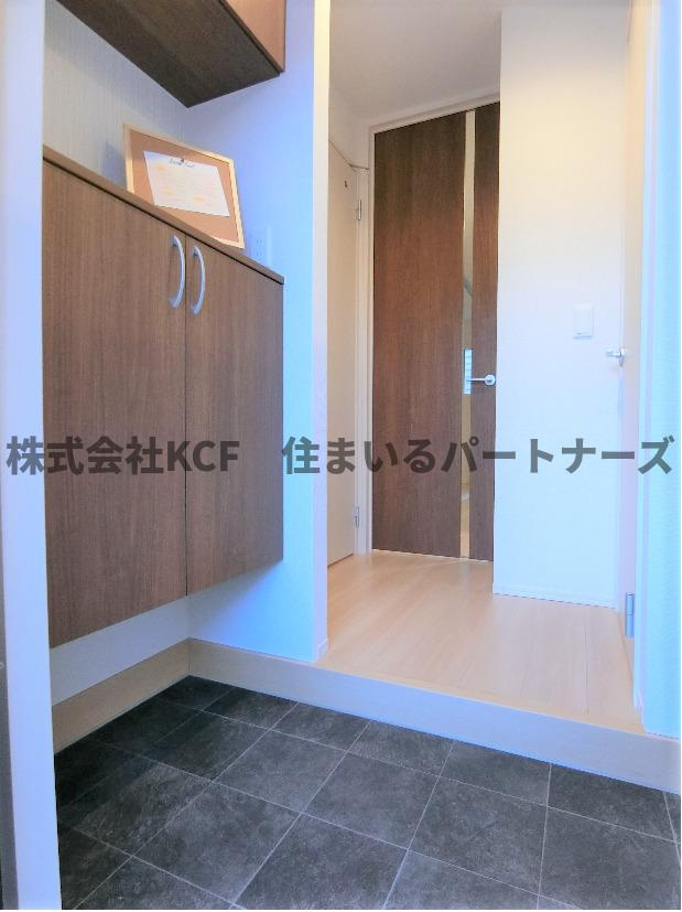 セゾンフィールの玄関|きれいな玄関です
