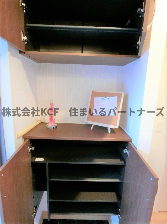 セゾンフィールの玄関|毎日通る玄関はこちらです