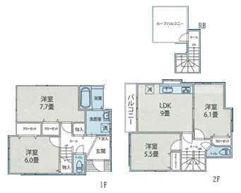 野比3丁目中古戸建 オーシャンビューの画像