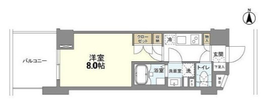【間取り】 | ウェルロード中野新橋