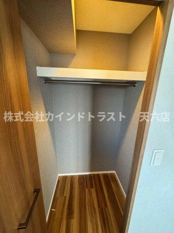 ラシュレ大阪同心の収納|たっぷりとした収納スペースです