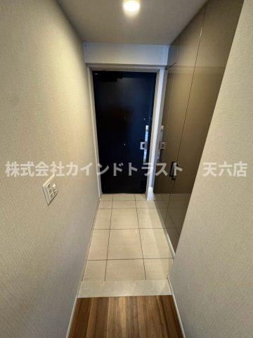 ラシュレ大阪同心の玄関|毎日通る玄関はこちらです