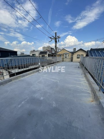 中浜1丁目貸家のバルコニー