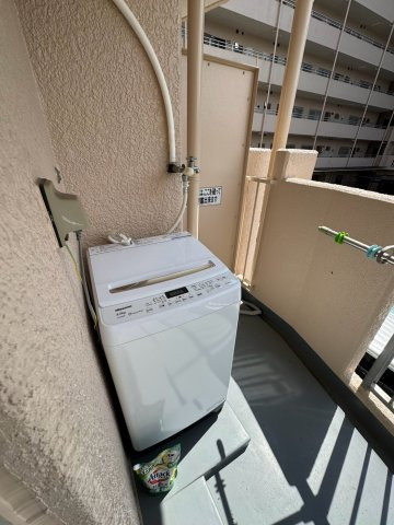朝日プラザ大宝のバルコニー