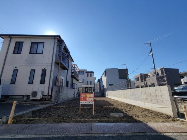 売土地　岸和田市南町の前面道路含む現地写真