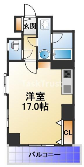 【間取り】 | ライフ北梅田
