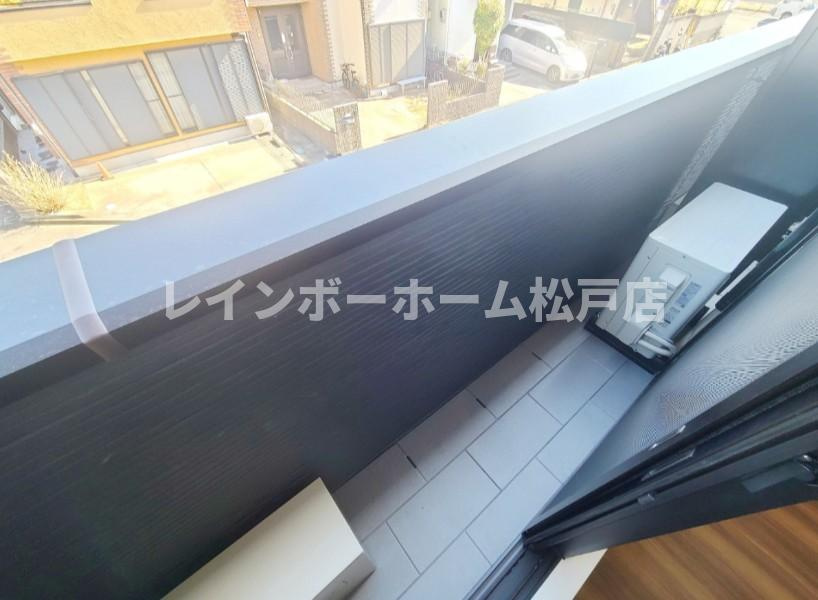 【仲介手数料：50％OFF】対象物件！のバルコニー|陽当たり良好なバルコニーです