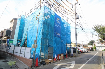 【前面道路含む現地写真】 | 立川市幸町5丁目　新築戸建　【全1棟】