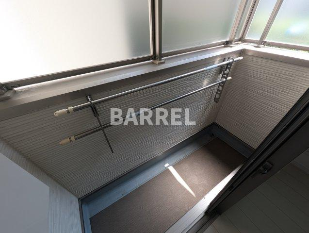 ステディ下新庄のバルコニー