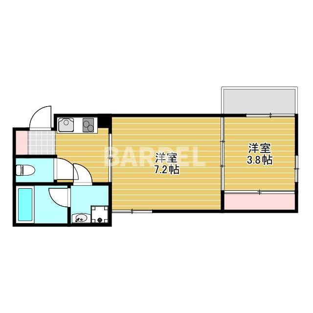 ステディ下新庄の間取り