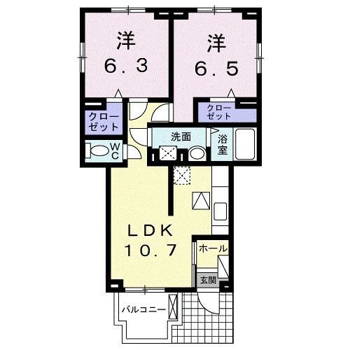 【間取り】 | Grace壱番館