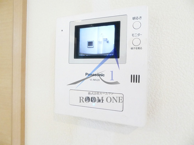ハーミットクラブハウス鶴見A棟 のセキュリティ|モニター付インターホンです。