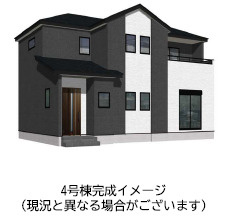 仲介手数料不要　よかタウンBloom北区梶尾町９期【北部東小・北部中】の外観パース|外観パースです