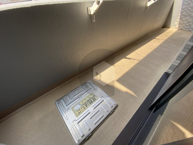 エスリード鴻池のバルコニー
