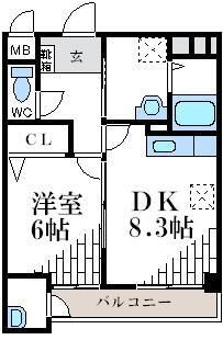 【間取り】 | リバティー寿