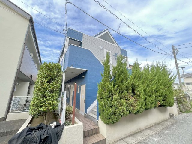 春日部市南３丁目のアパートの外観パース