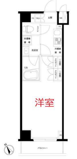 【間取り】 | ルーブル東矢口