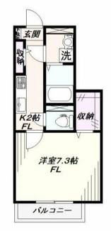 【間取り】 | ＡＰＴ３８ | 間取りです。