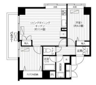 【間取り】 | ハイキャスト大山 | 間取りです。