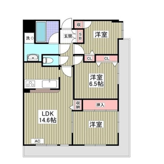 【間取り】 | コスモ浦和常盤公園 | 間取りです。