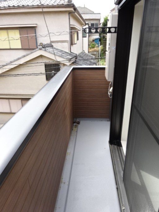 ベレガンス津田沼 IIのバルコニー