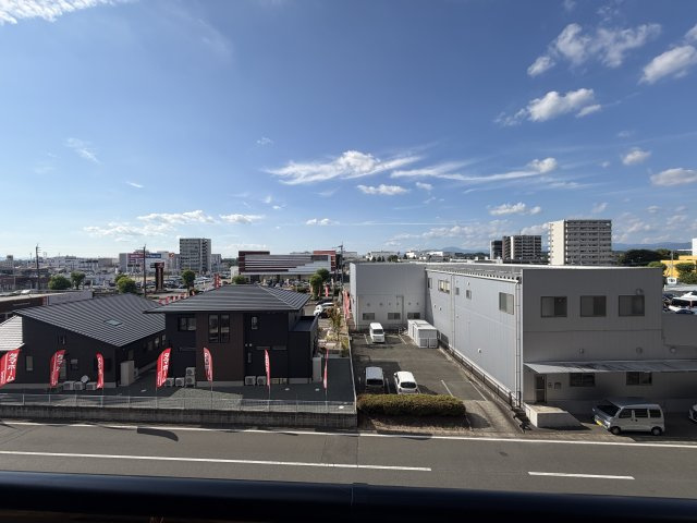 菊池郡菊陽町大字津久礼の賃貸マンションの展望