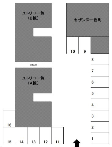 【区画図】 | ユトリロ一色町