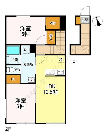 Ｇｒｅｅｎ　Ｎｅｓｔの間取り