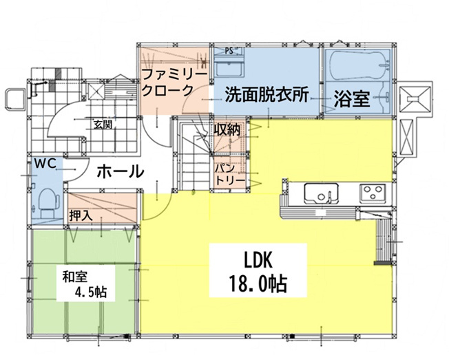 【間取り】 | 小倉北区東篠崎1丁目1期 | ◆賃貸物件と売買物件の違いをご存じですか？
売買物件はクリーニングやリフォームが必要なお部屋がほとんどです。また新築物件はカーテンレールや網戸、TVアンテナがオプションとなり本体価格とは別になります。