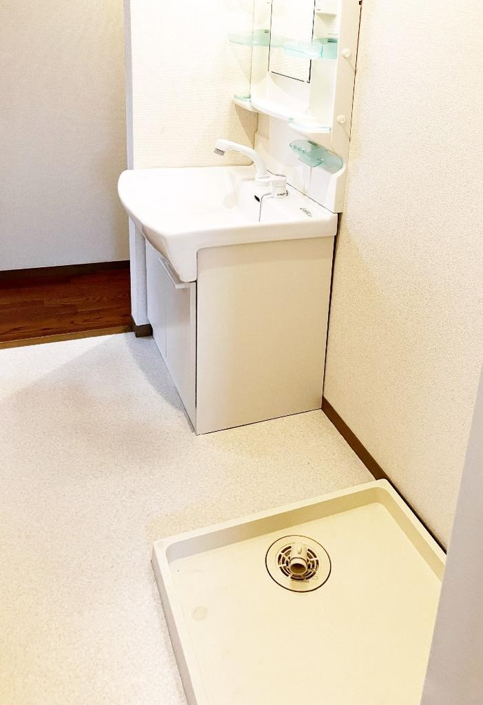プレステージ芦屋B棟の洗面所