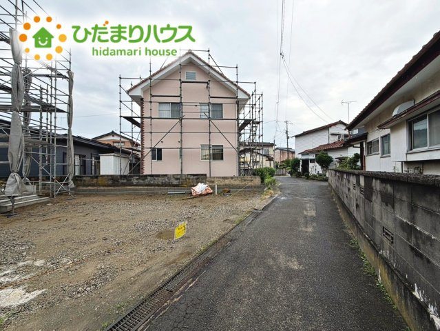 いわき市小名浜大原13期　新築戸建の前面道路含む現地写真|閑静な住宅地で叶える穏やかな新生活☆彡
