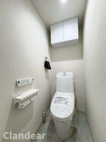 ローズタウン草加　Ａ棟　のトイレ|ドキドキの新生活も、安心してスタート。ぴったりの住まいを見つけませんか？クランディアが一緒に住まい選びをサポートします‼　まずは、お気軽にお問合せください　＃クランディア