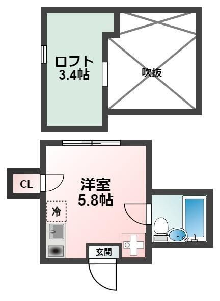Glanz八広の間取り