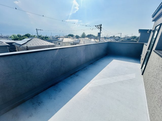 千葉市若葉区若松町のバルコニー