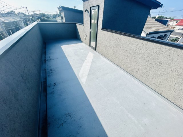 千葉市若葉区若松町のバルコニー