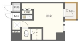 【間取り】 | ラ・ポール十条 | 間取りです。