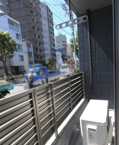 KAJ大井町のバルコニー