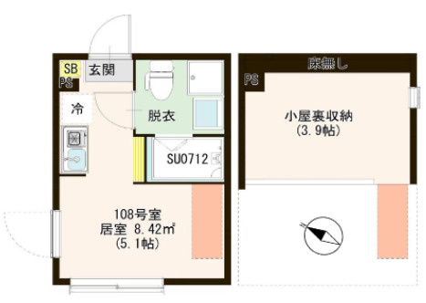 【間取り】 | クレール瑞江
