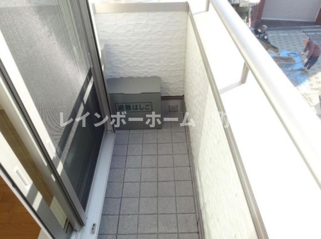 クレストあざみ野※初期費用分割後払いサービス利用可能物件のバルコニー