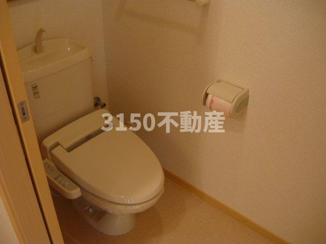 Ｐｉｘｙ　Ｄｏｌｌ　Ⅱのトイレ|ゆったりとした空間のトイレです